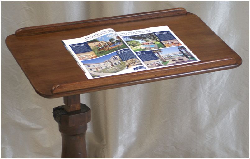 7018 Antique Mahogany Reading Table by John Carter (4)
